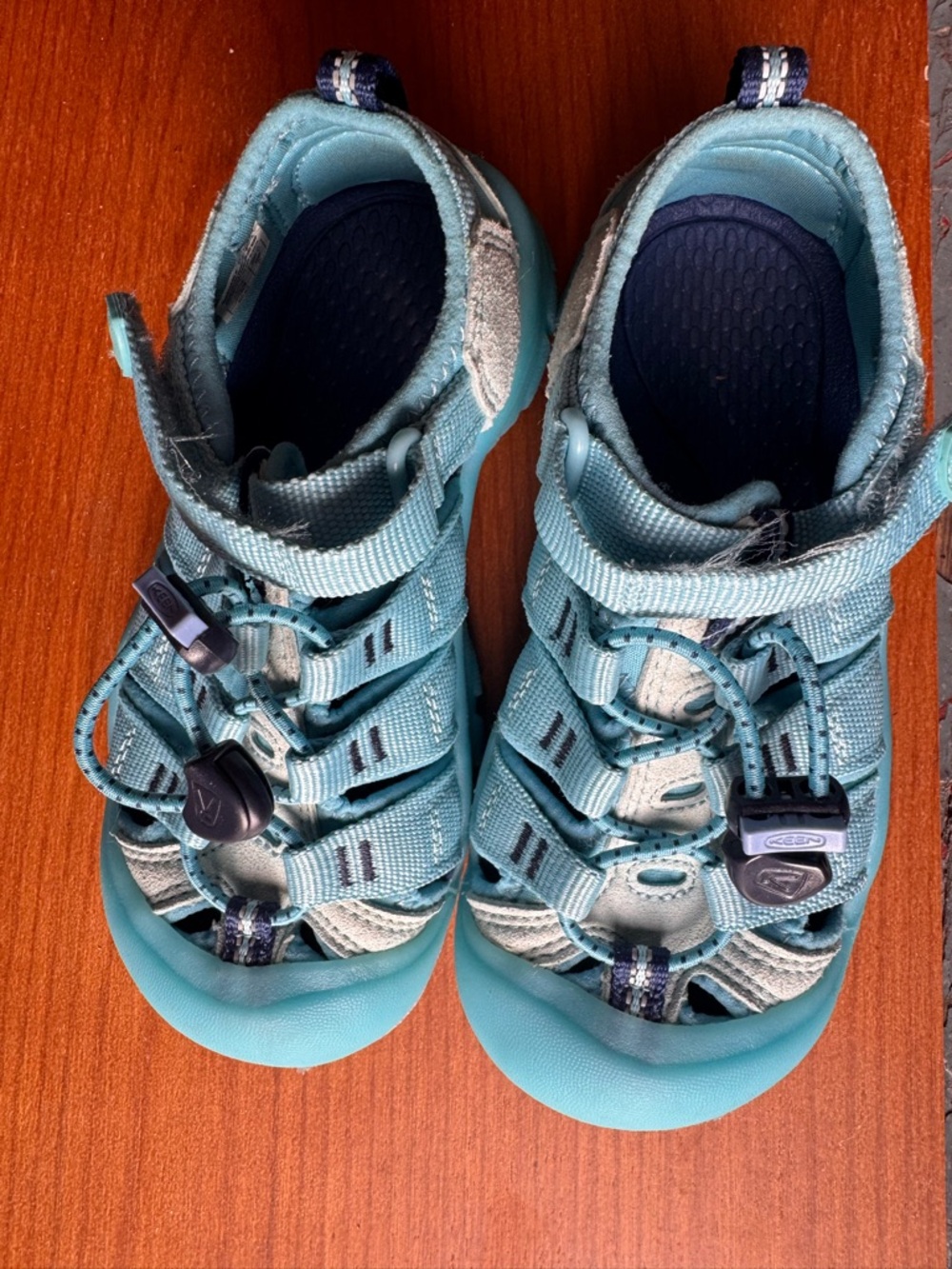 Keen Kids Teal Blue Outdoor Closed-Toe Sandals
